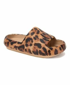 Promo π Yellow Box π Shoes Brown Leopard Zolah Slide - π© Women π€©