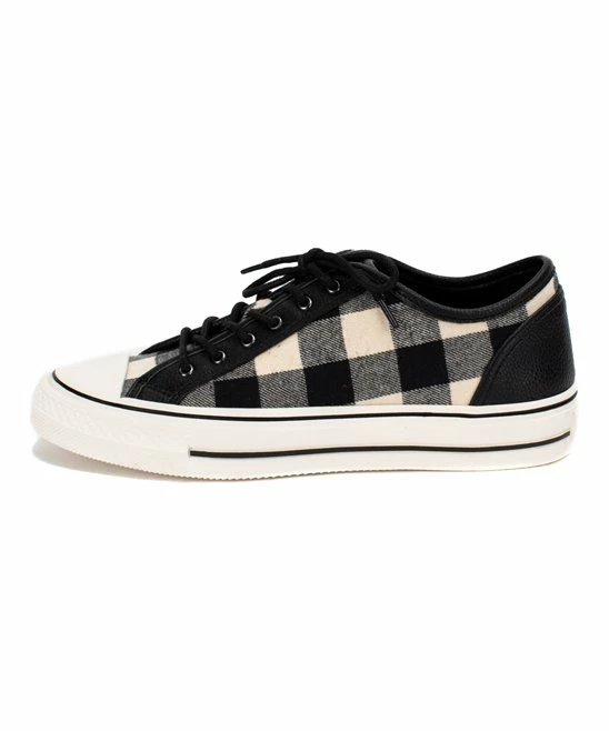 Best Sale π₯ Yellow Box π Shoes Black Plaid Vada π Sneaker - π© Women 𧨠- Image 2