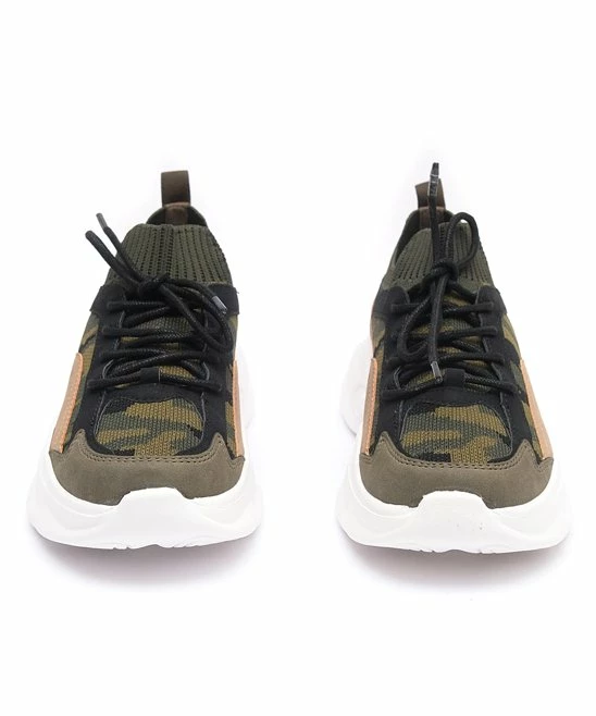 Promo π₯° Yellow Box π Shoes Green & Beige Camo Tomas π Sneaker - π© Women π - Image 3