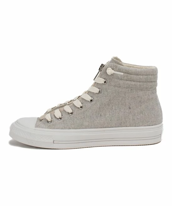 Promo π― Yellow Box π Shoes Light Gray Virgenia Hi-Top π Sneaker - π© Women π€©