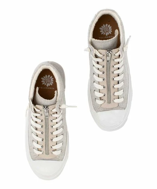 Promo π― Yellow Box π Shoes Light Gray Virgenia Hi-Top π Sneaker - π© Women π€© - Image 3