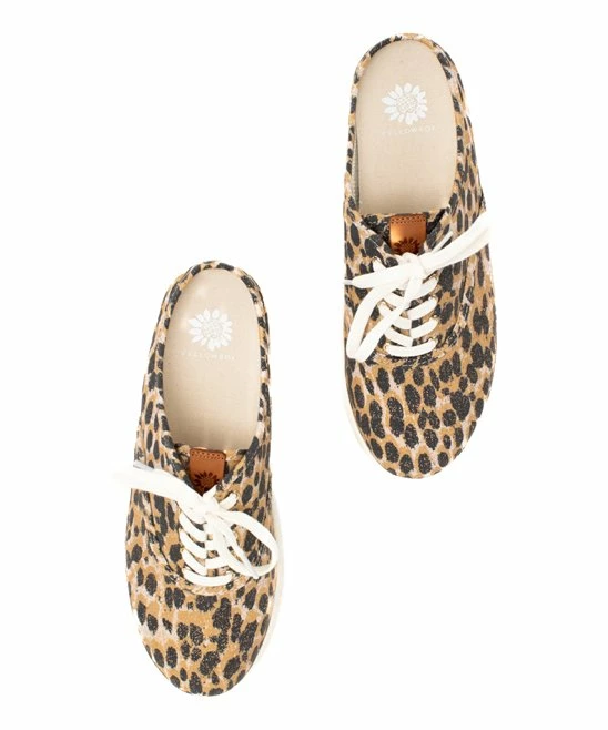 Buy βοΈ Yellow Box π Shoes Brown Cheetah Elvy π Sneaker - π© Women π€© - Image 4