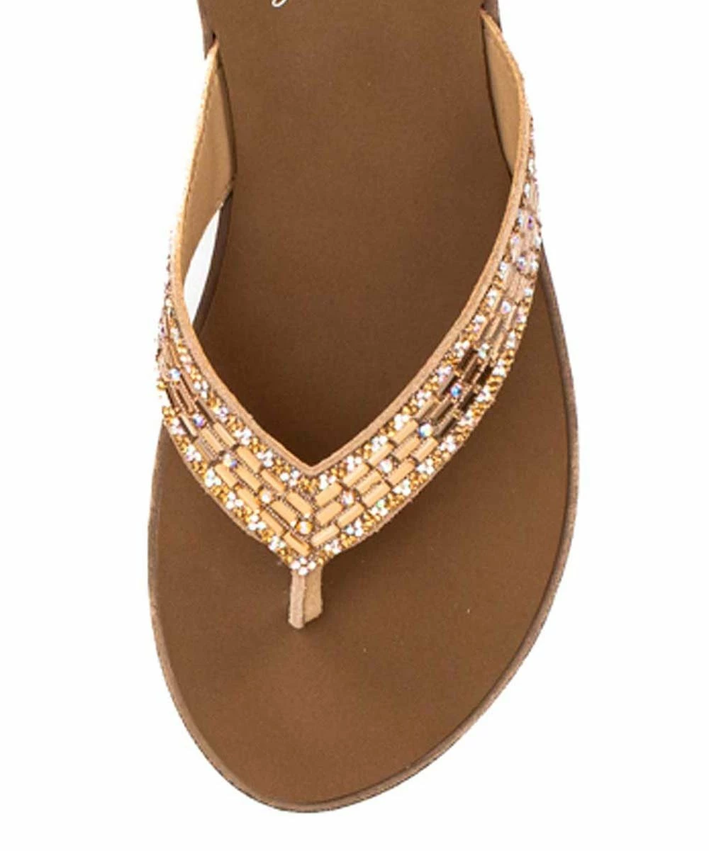 Cheapest βοΈ Yellow Box π Shoes Tan Dedrah Leather π©΄ Sandal - π© Women π - Image 5