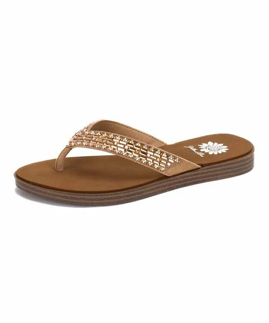 Cheapest βοΈ Yellow Box π Shoes Tan Dedrah Leather π©΄ Sandal - π© Women π