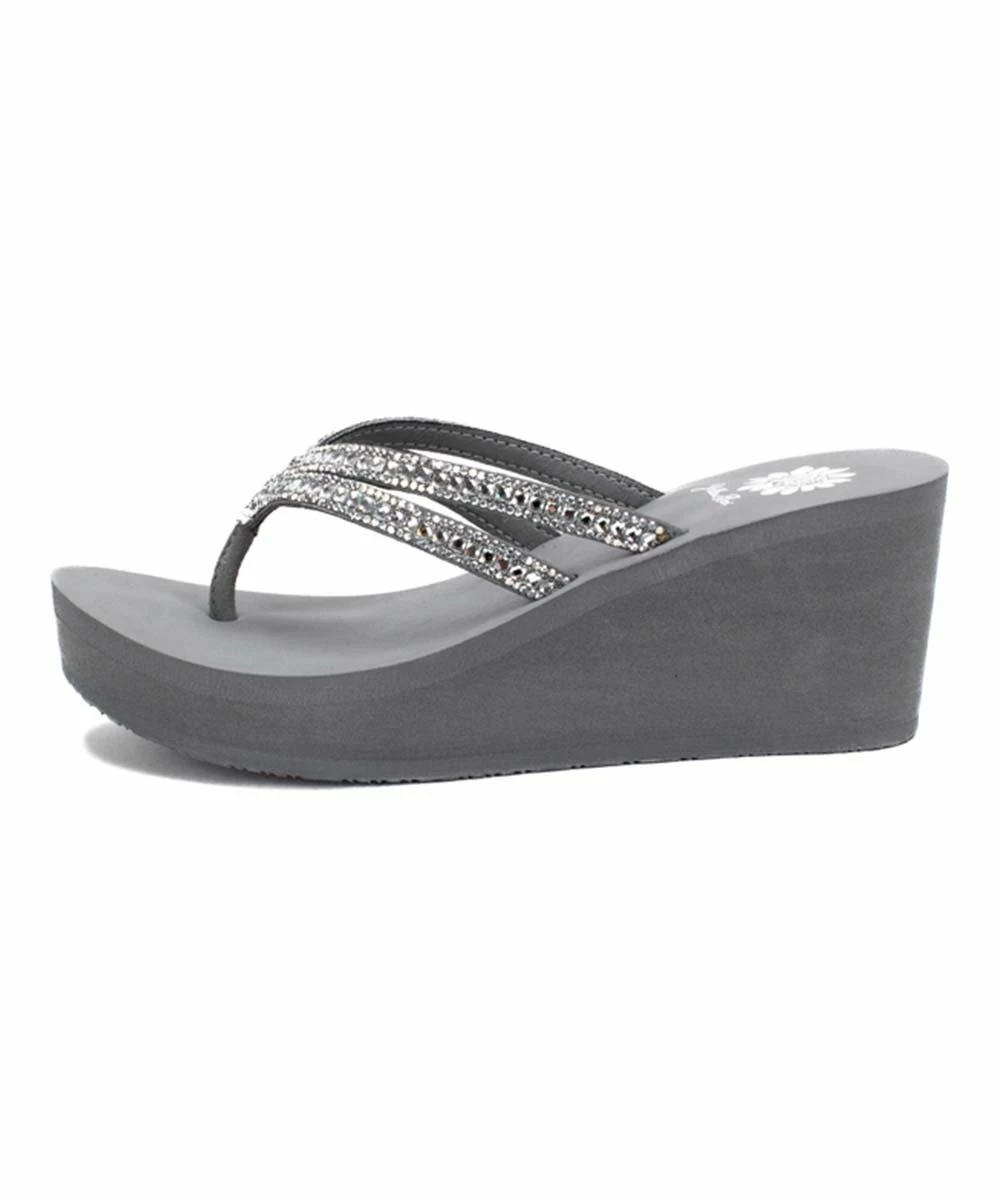 Top 10 β Yellow Box π Shoes Gray Edita Wedge π©΄ Sandal - π© Women π - Image 2