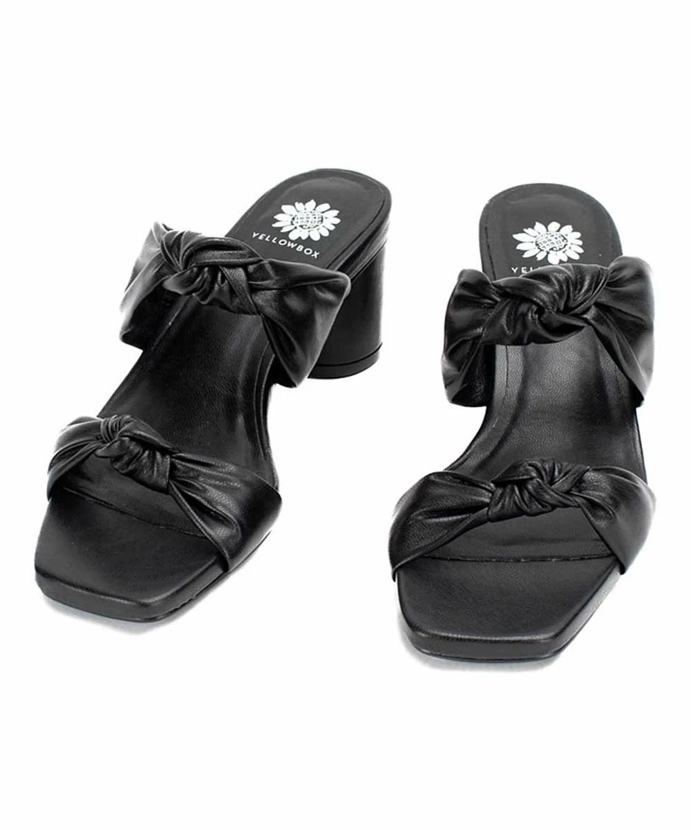 New π Yellow Box π Shoes Black Ceimi π©΄ Sandal - π© Women π - Image 4