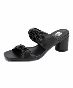 New π Yellow Box π Shoes Black Ceimi π©΄ Sandal - π© Women π