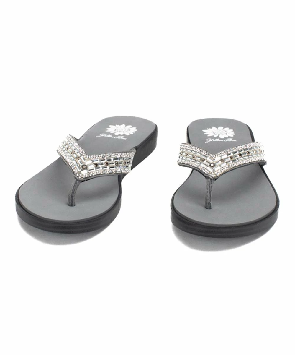 Discount π Yellow Box π Shoes Gray Dedrah Leather π©΄ Sandal - π© Women π€© - Image 4