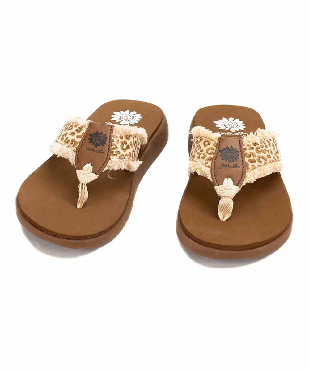 Wholesale π₯ Yellow Box π Shoes Tan Leopard Gisella π©΄ Sandal - π© Women β - Image 2