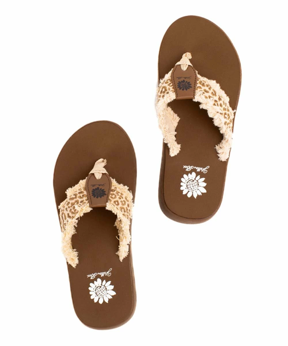 Wholesale π₯ Yellow Box π Shoes Tan Leopard Gisella π©΄ Sandal - π© Women β - Image 3