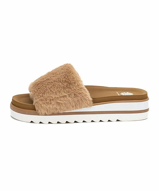 Discount β Yellow Box π Shoes Tan Plush Terisa π©΄ Sandal - π© Women π₯° - Image 2