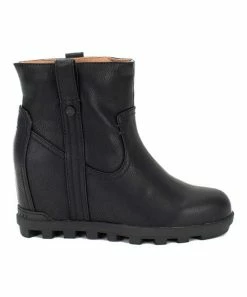 Discount 😍 Yellow Box 👟 Shoes Black Centry Wedge Boot - 👩 Women 😀